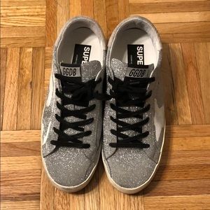 Golden goose glitter sneakers